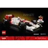LEGO set McLaren MP4/4 Ayrton Senna 10330 — LEGO ICONS scale model display