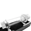 Singularity Computers Protium Reservoir 200mm - Acrylic, frosted, silver
