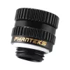 Adapter for liquid cooling systems PHANTEKS PH-RA_BK_MF — Satin Black, compatible with Phanteks Glacier components