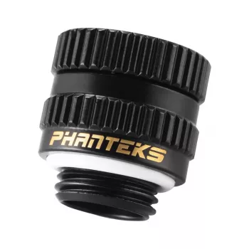 Adapter for liquid cooling systems PHANTEKS PH-RA_BK_MF — Satin Black, compatible with Phanteks Glacier components