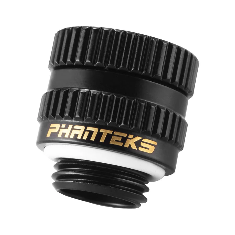 Adapter for liquid cooling systems PHANTEKS PH-RA_BK_MF — Satin Black, compatible with Phanteks Glacier components