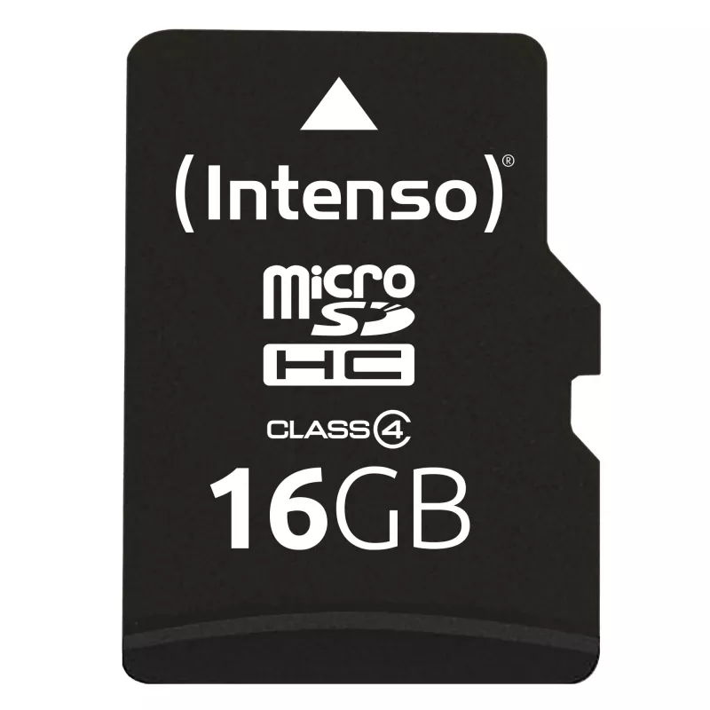 Memory Card Intenso 16GB MicroSDHC Class 4 3403470