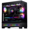 PHANTEKS XT View Matrix PC-Enclosure, Midi-Tower, E-ATX, Tempered Glass, Matrix LED - black (PH-XT523VM1_DBK01)