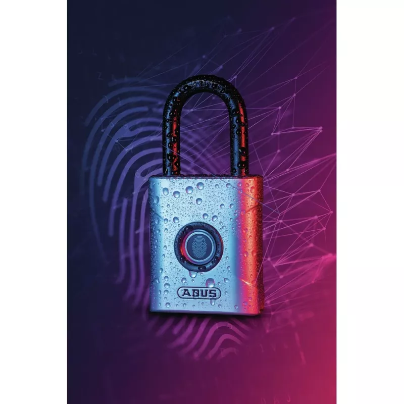 Conventional padlock ABUS 62581 Biometric key 5 cm