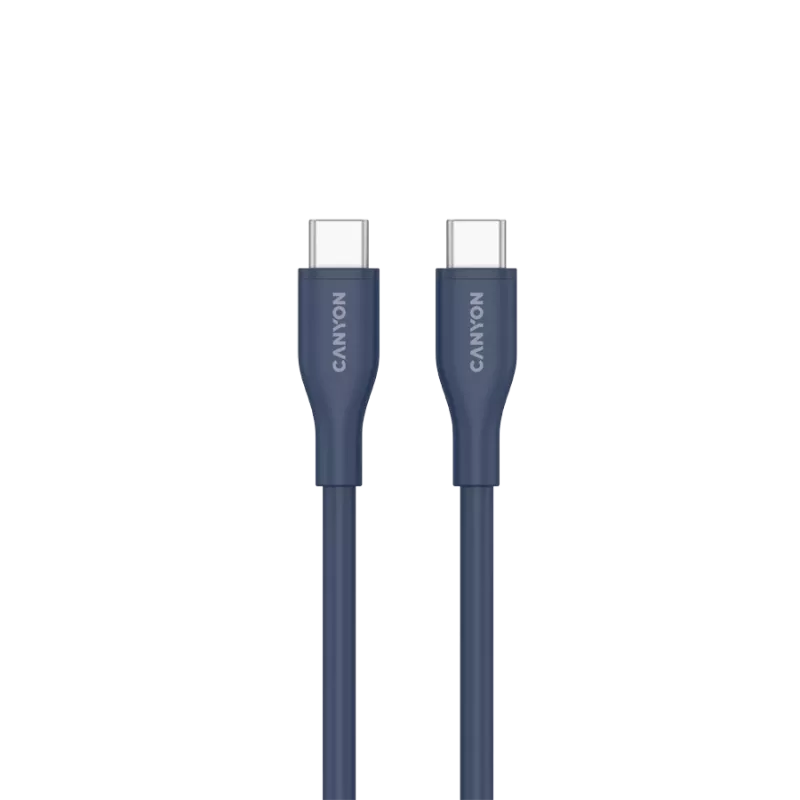 CANYON cable CC60SC10 C-C 60W 1m Silicon Dark blue