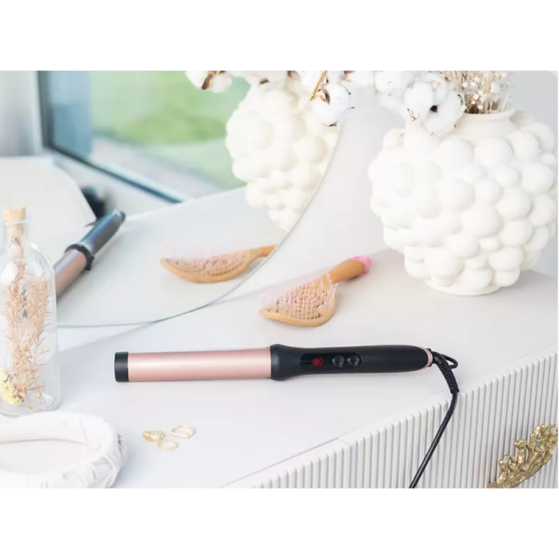 Curling iron LAFE Sleek & Shine Curler 25 mm LAFLKA47571 – 25 mm barrel, electric hair curler