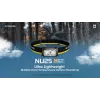 Headlamp Nitecore NU25 MCT — rechargeable headlamp, up to 400 lumens, compact hands-free lighting