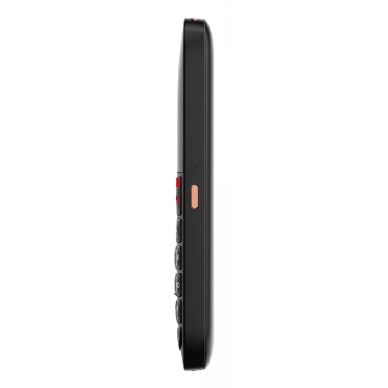 Senior mobile phone Gigaset GL695 — 2.31 inch (5.87 cm) display, 240×320, Single SIM, 4G, 2 MP camera, 1400 mAh, Black