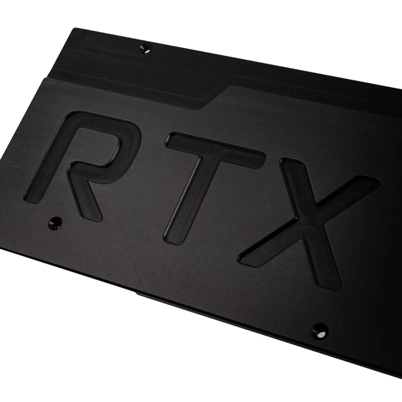 Backplate for kryographics NEXT RTX 2080, Aqua-Computer, passive cooling, model 23682