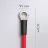 Battery cable QOLTEC with M8 connector terminals, model 50986