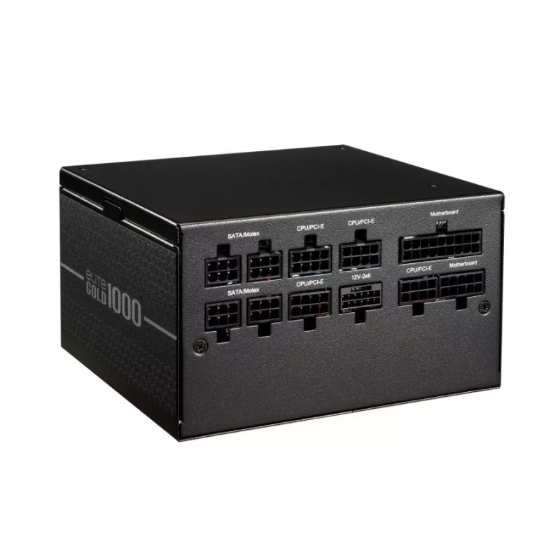 Cooler Master MPW-A001-AFAG-BEU Gold 80+ 1000W PSU, INTEL ATX 3.1, 135mm, FDB long-life bearing fan