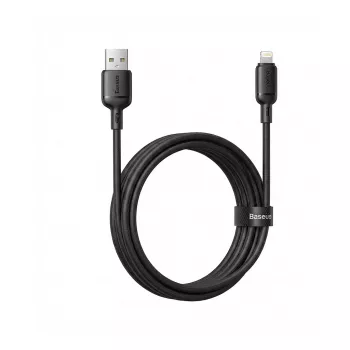 USB charging cable Baseus Silky Series 2.4A 2m — USB power and charging cable
