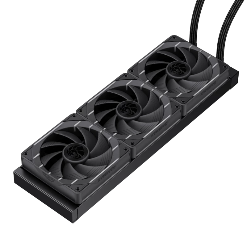 Gamemax | CPU Liquid cooler | HAILSTORM 360 LCD | Black