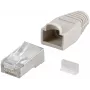 RJ45 Plug Goobay CAT 5e STP Shielded with Strain-relief Boot