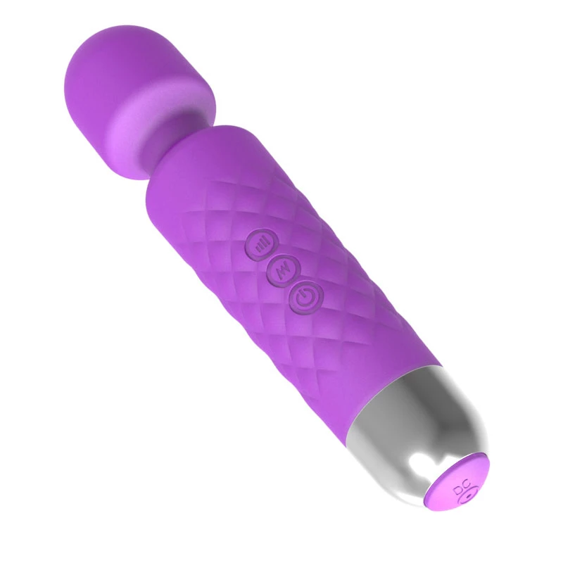 Clitoral Massager Erolab Wand-M Purple Rechargeable Waterproof