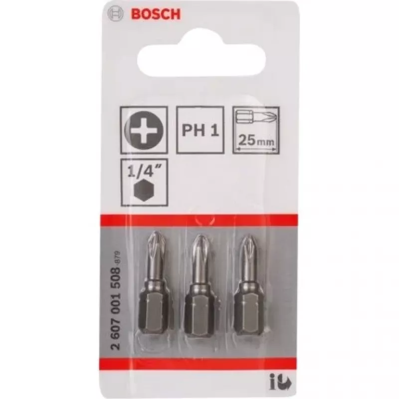 Bosch 2 607 001 508 screwdriver bit 3 pc(s)