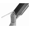 Wall mounted adjustable monitor arm Gembird MA-WA3-01 for 3 monitors