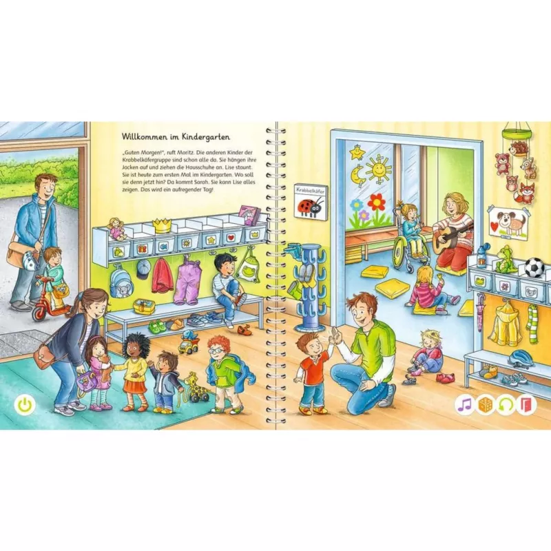 tiptoi Starter-Set: Mein Word Picture Book Kindergarten, Learning Book pen and picture book