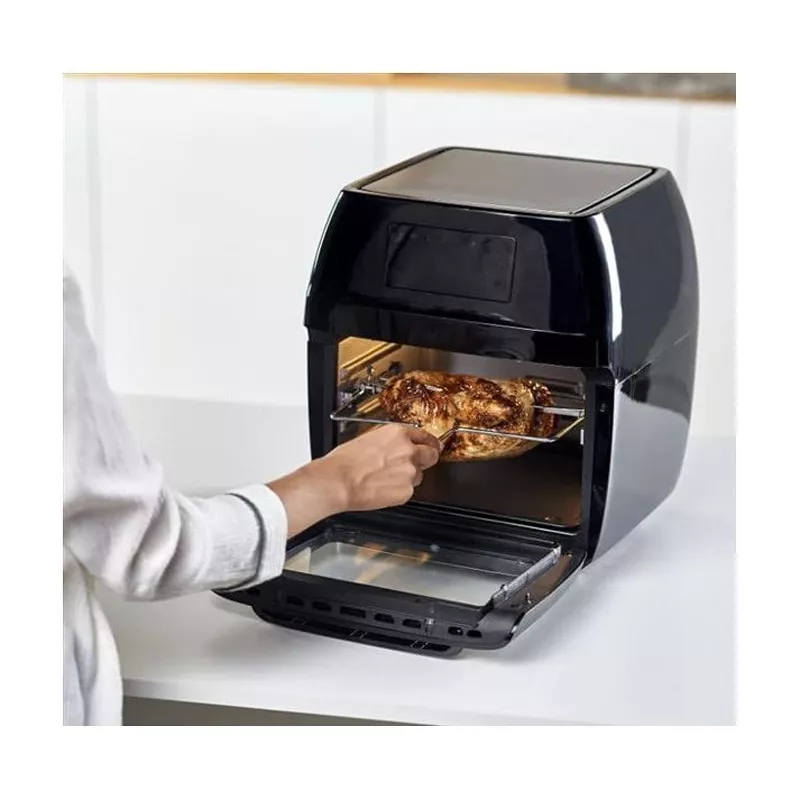 Hot air fryer Black & Decker BXAFO1200E — 12 L, 1700 W, touch control, 40–200°C, rotisserie, baking & frying