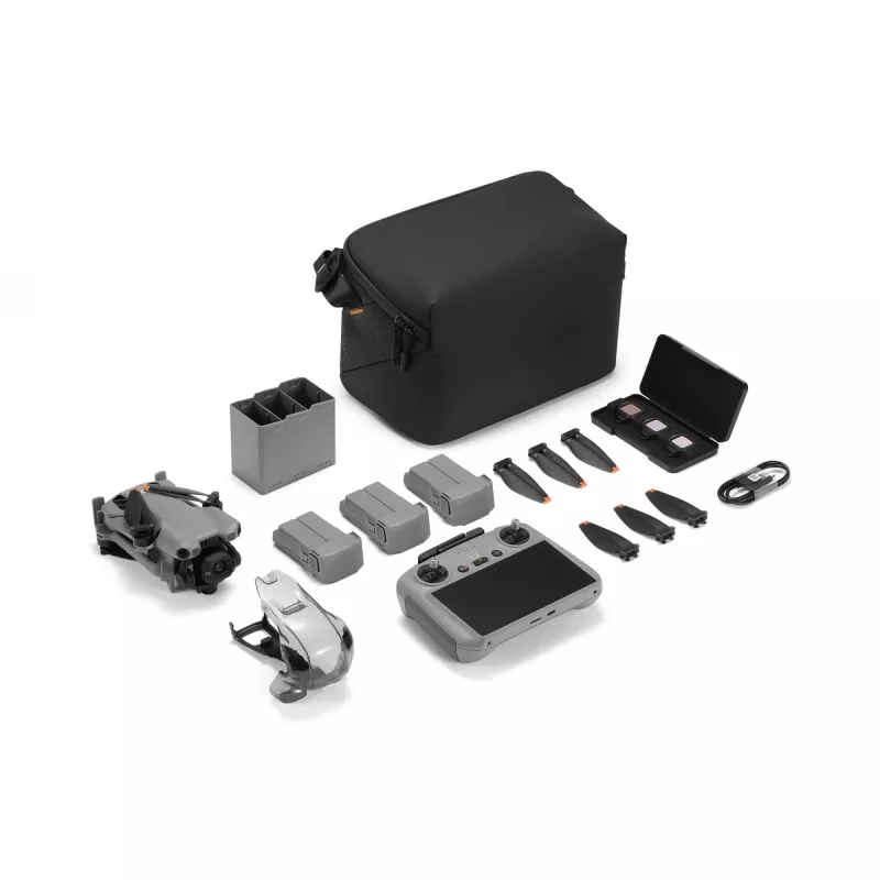 DJI MINI 5 PRO Fly More Combo (RC2) lightweight 249g drone with 50MP sensor, Lidar, 3x batteries, remote control with screen