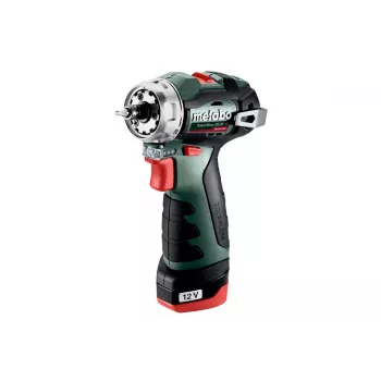 Pistol Grip Drill Metabo PowerMaxx BS BL Q, 12V, 2Ah, 1500 RPM, 900g