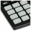 ELEVEN calculator office SDC-810NR 10-digit display, dual-powered, black