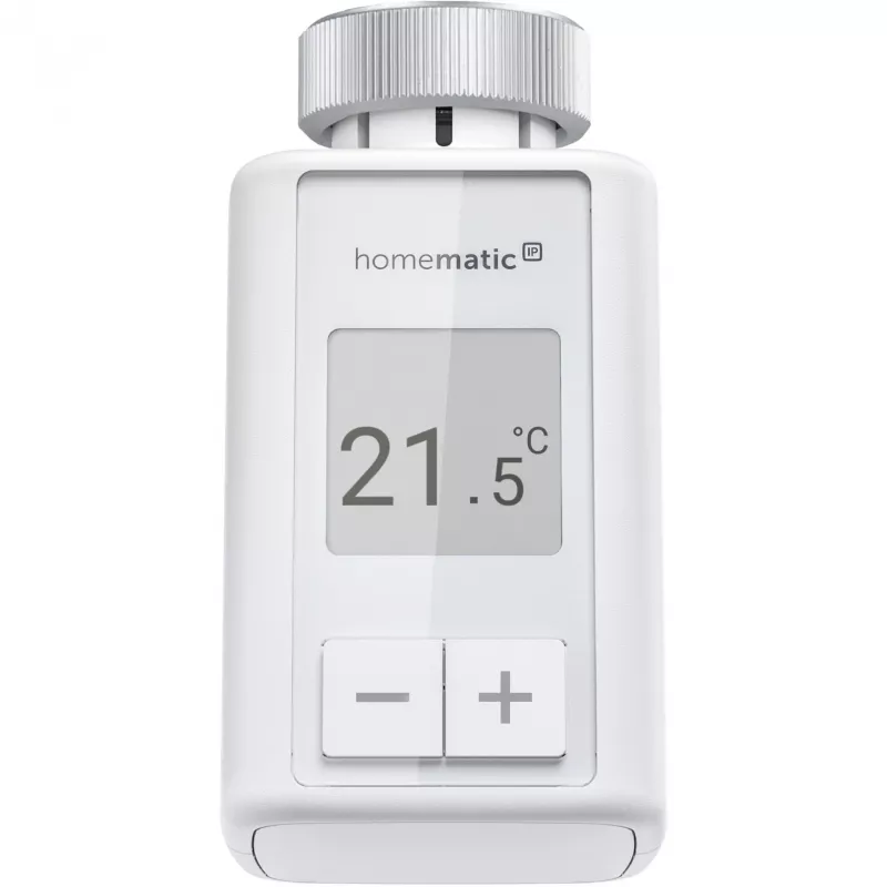 eQ-3 AG Homematic IP HmIP-eTRV-F, Digital Thermostat, Room, RF, 869,4 MHz, White, M30 x 1.5