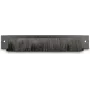 Brush panel Inter-Tech 88887356 Black Steel 19 inch 360mm