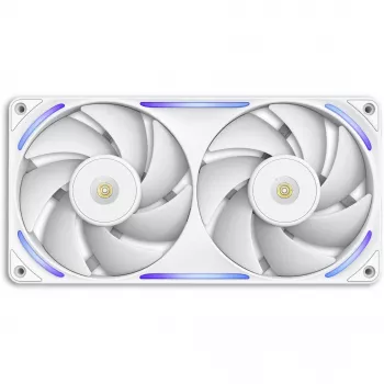 NZXT F280X RGB 140mm ARGB Case Fans - White, 2-Pack