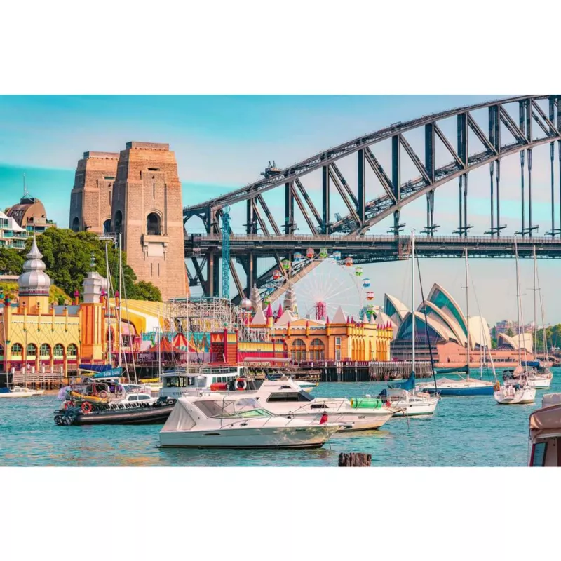 Jigsaw Puzzle Ravensburger Secret Sydney 3000 pieces – panoramic cityscape 3000 pcs