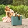 Bag rotho Albula Green 25 L recycled plastic, 340×235×400 mm, max load 40 kg