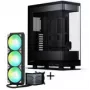 PHANTEKS Evolv X2 + TRYX PANORAMA SE ARGB Complete Liquid Cooling - black, 360mm