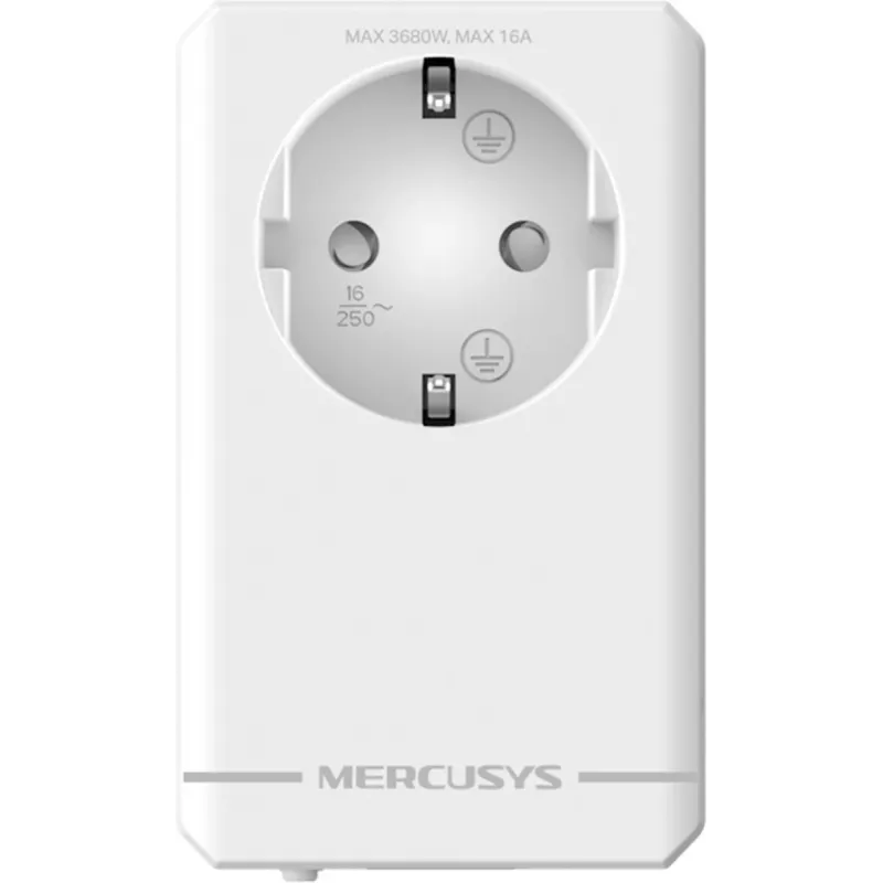 MERCUSYS MP500P KIT - AV1000 Gigabit Passthrough Powerline Starter Kit with Socket