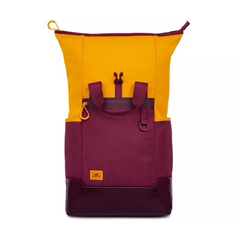Rivacase Dijon 39.6 cm (15.6) Backpack Orange, Red