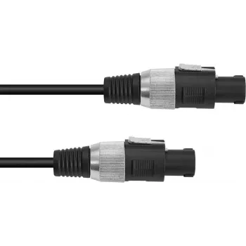 Speaker cable Omnitronic 2x1.5 mm², 10 m, black