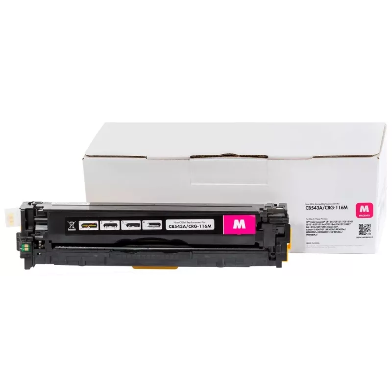Compatible Static-Control Hewlett-Packard CB543A/CE323A/CF213A/ Canon CRG716, Magenta, 1800 p. IP Sa