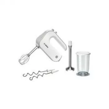 Bosch MFQ4070 mixer Hand mixer 500 W Silver, White