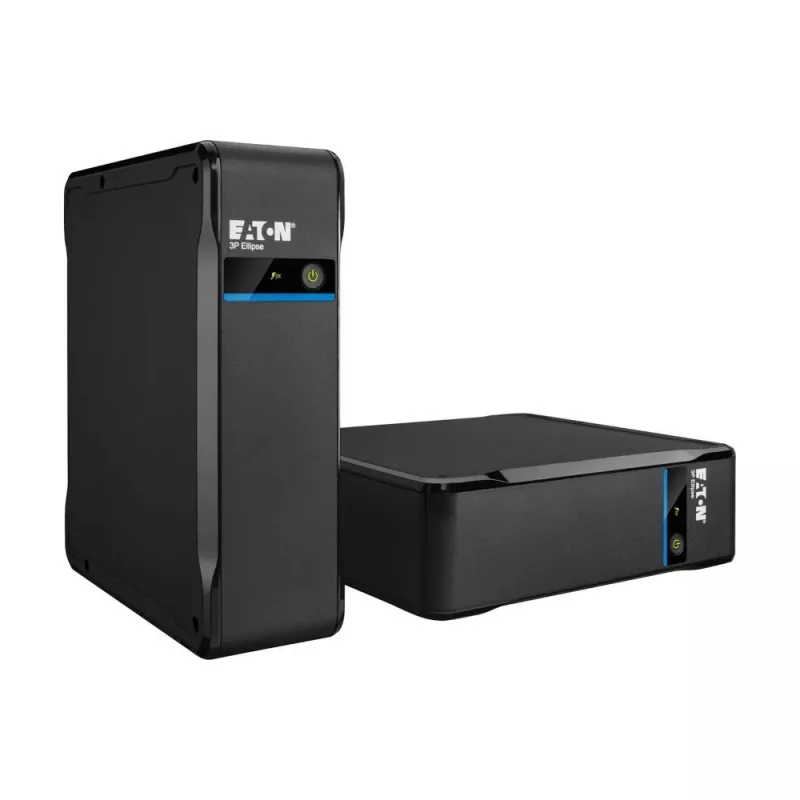 Uninterruptible Power Supply Eaton 3P Ellipse 0.7 kVA (420 W), Standby, 4 AC outlets, 7 Ah battery, Tower, Black