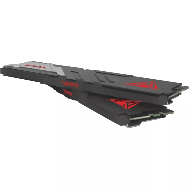 DIMM 32 GB DDR5-5600 (2x 16 GB) Dual-Kit, Arbeitsspeicher schwarz/weiß, PVV532G560C36K, Viper Venom, INTEL XMP