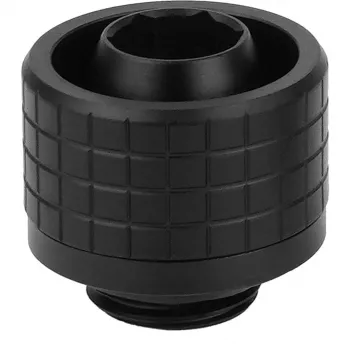 Thermal Grizzly DeltaMate Fitting ST16 connection, black — mounting adapter for ST16 sockets