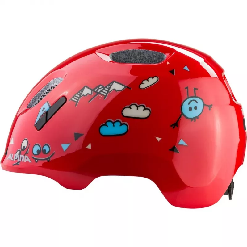 Bicycle Helmet ALPINA XIMO 2 RED SMILE GLOSS 49-54