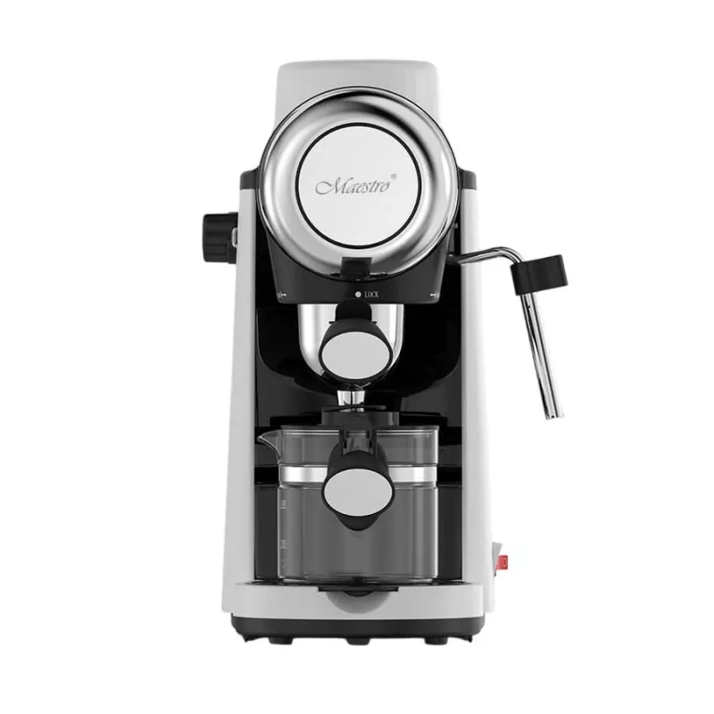 Maestro MR-410 espresso coffee maker with milk frother, 800 W, 3.5 bar, 240 ml water tank