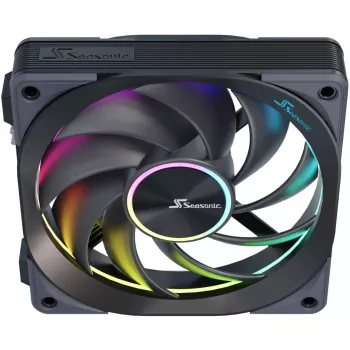 Fan Seasonic MagFlow ARGB 12 cm 2000 RPM Black