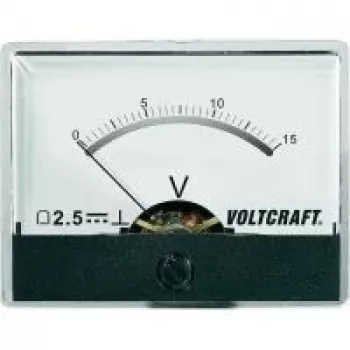 Voltcraft AM-60X46/15V/DC installation-Measuring Instrument AM-60X46/15V/DC 15 V moving-coil meter (AM-60X46/15V/DC)