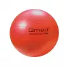Rehabilitation exercise ball MDH DRQM3A0MA002P 55 cm, red, ABS, inflatable, with pump, max load 150 kg