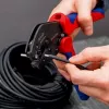 Crimping tool Knipex 97 33 03 MultiCrimp for PV connectors MC4 and MC4 EVO2