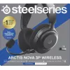 Headset STEELSERIES Arctis Nova 3P Wireless Bluetooth Circumaural Head-band, 20–22000 Hz, 260 g, Black