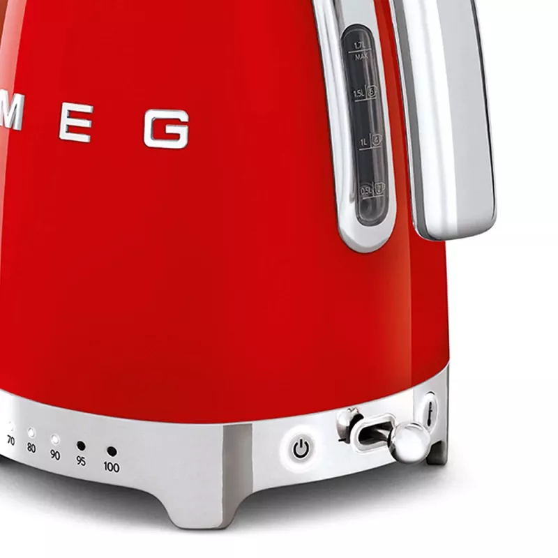 Electric kettle Smeg 1.7L 2400W Red