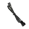 Cable 4-pin to 4-pin, 0.3 m, black, No name ZUAD-771