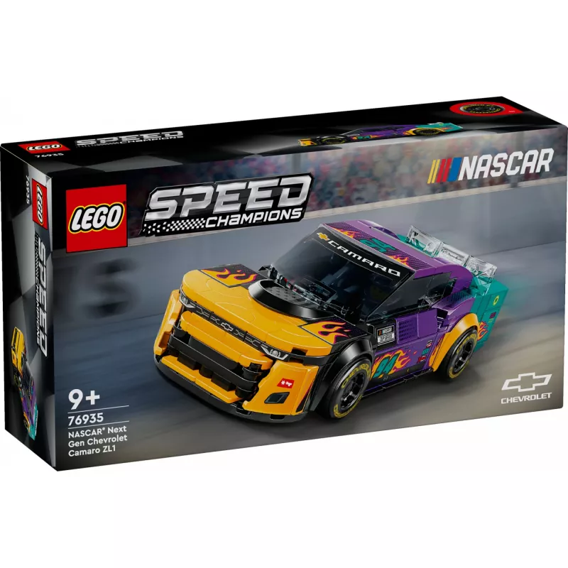 Construction toy LEGO Speed Champions 76935 NASCAR Next Gen Chevrolet Camaro ZL1, 328 pieces, 1 minifigure, age 9+